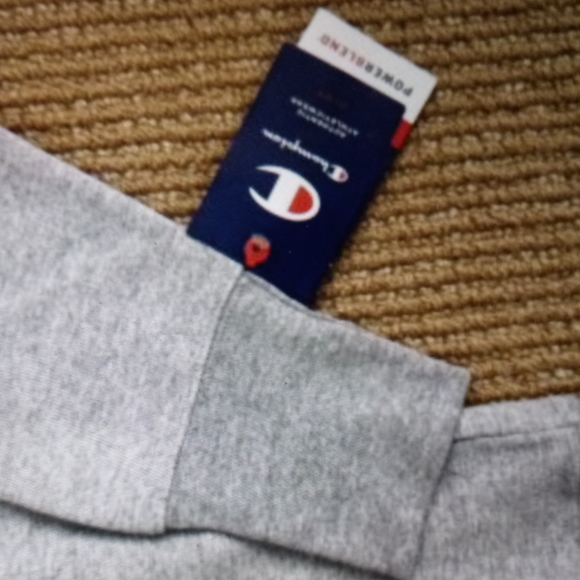 NWT CHAMPION POWERBLEND CLASSIC AUTHENTIC ATHLETIC WEAR GRAY SIZE LARGE GF567 - Picture 4 of 7